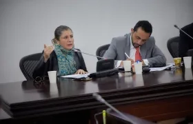 Iris Marín, defensora del Pueblo. 