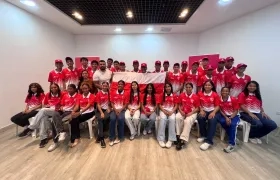Delegación de Atlántico para la Fase Regional de los Juegos Intercolegiados.