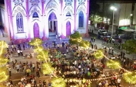 Plaza de San Nicolás en 'Noches de Centro'.