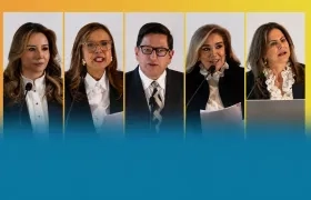 Magistrados elegidos en la Corte Suprema de Justicia. 