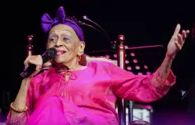 Omara Portundo, legendaria cantante cubana. 