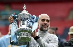 Pep Guardiola, exentrenador del Manchester City.