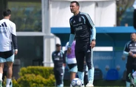 Lionel Scaloni, entrenador del seleccionado argentino. 