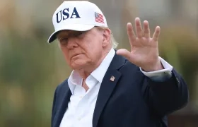 Donald Trump, presidente de Estados Unidos. 
