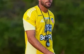 Sebastián Viera logró ante Fortaleza su primera victoria como técnico del Junior.