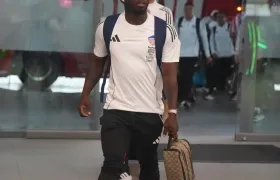 Yimmi Chará reapareció con Junior en el partido contra Fortaleza.