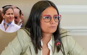 La exprimera dama Verónica Alcocer y la exdirectora del Dapre, Angie Rodríguez.