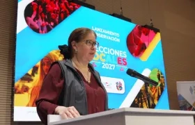 Alejandra Barrios, directora de la MOE.