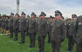 Ascenso de policías.