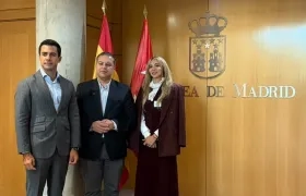 Visita de la Gerente de Ciudad, Ana María Aljure, a Madrid. 