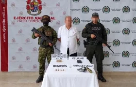 La captura fue realizada por tropas del Ejército de la Segunda Brigada junto con la Policía. 
