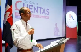 El exrector de la Universidad del Atlántico, Rafael Castillo Pacheco.