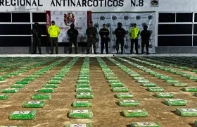 Clorhidrato de cocaína incautado en la Sierra Nevada
