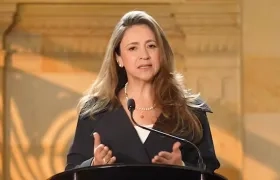 La secretaria de Transparencia de la Presidencia, Cristina Lombana.