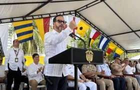 El Presidente Abelardo De La Espriella.