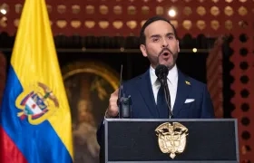 El Presidente de la República, Abelardo De La Espriella.