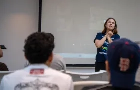 Desarrollo de uno de los talleres que realiza Smartfilms en colegios y corporaciones como preámbulo de las jornadas de formación que desarrollarán.