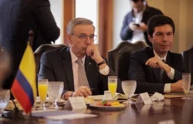 El Ministro de Hacienda, Miguel Gómez