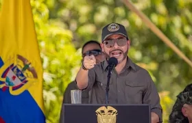 El Presidente Abelardo De La Espriella.
