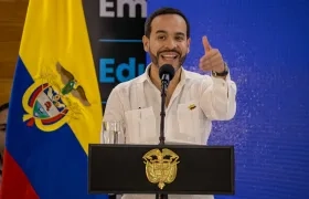 El Presidente Abelardo De La Espriella.