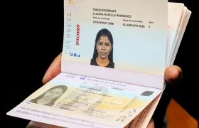 Imagen del pasaporte.