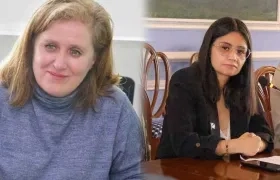 Eva Ferrer y Angie Rodríguez.