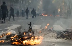 Protesta en París.