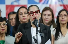 La líder opositora Luisa González.