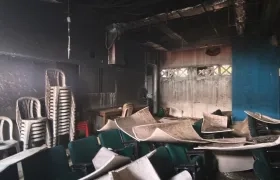 Incendio en el Colegio Dolores María Ucrós