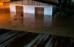 Inundación en Tumaco.