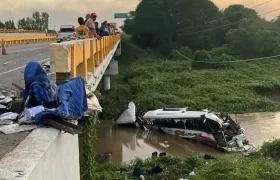 La agrupación se dirigía hacia Valledupar.