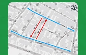 Los cambios viales en el barrio Betania de Barranquilla. 