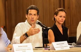 Mauricio Gómez, ministro de Comercio.