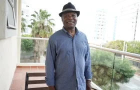 El artista haitiano Mercien Toussaint. 