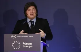 El presidente argentino Javier Milei.