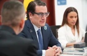 El Ministro de Justicia, Iván Cancino.