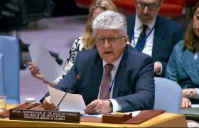 Miroslav Jenča, representante especial del secretario general de la ONU para Colombia.