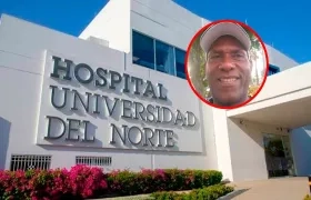 Neftaly Padilla Cuesta, víctima del hecho delincuencial, murió en el Hospital Universidad del Norte.