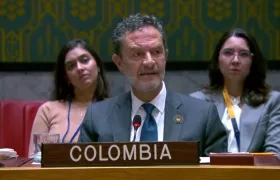 Omar Bula Escobar en el Consejo de Seguridad de la ONU