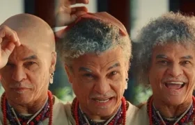 La secuencia del video publicado por 'El Pibe' Valderrama.