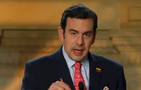 Rodrigo Lara, ministro del Interior.