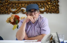 Rodrigo Londoño, dirigente del Partido Comunes. 