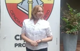 Silvia Gette Ponce, actual rectora de la Universidad Autónoma del Caribe. 