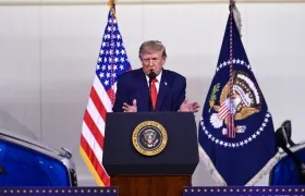 El presidente de Estados Unidos, Donald Trump.