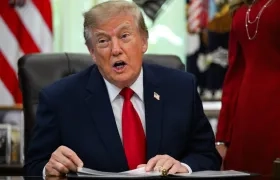 El Presidente de Estados Unidos, Donald Trump.
