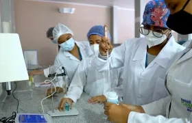 Estudiantes de la Universidad del Atlántico.