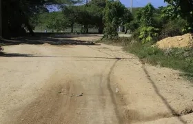 Sector de la vereda Puerto Rey, en La Boquilla, donde se presentó la masacre. 