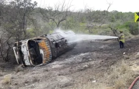 Imagen de la tragedia.