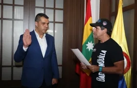 Alcalde Char posesiona al coronel (RP) Nicolás Martín como jefe de Seguridad Ciudadana.