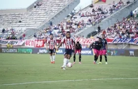 Luis Fernando Muriel ejecuta la pena máxima que falló ante el Pereira.